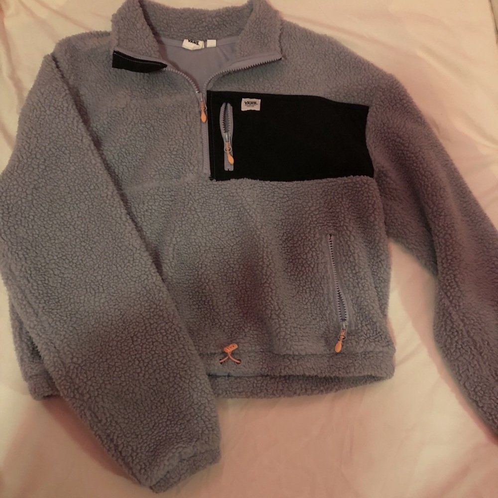 Quarter zip vans pullover